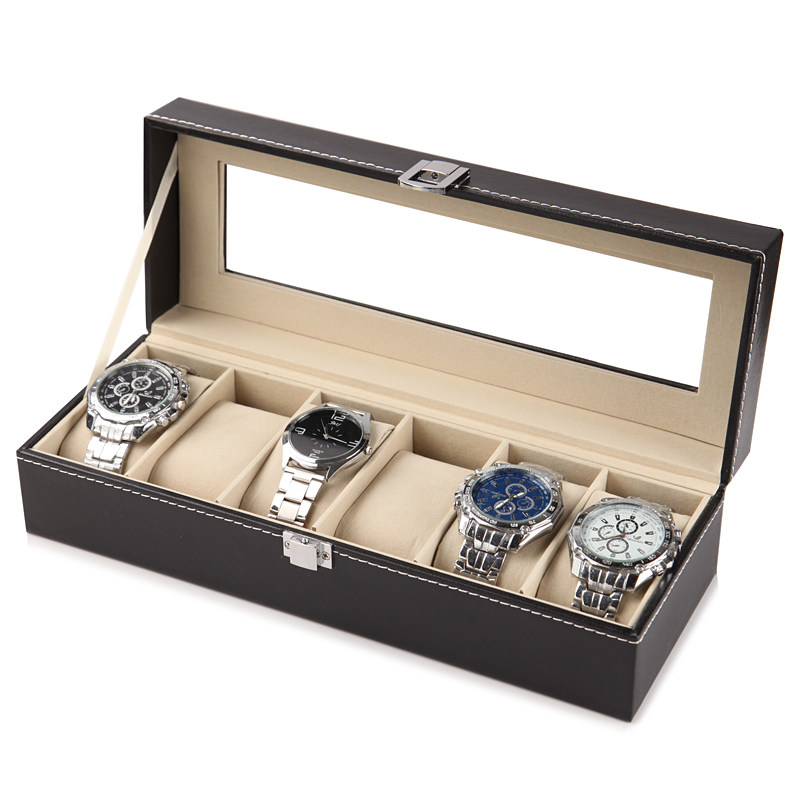 European Leather Watch Storage - Watch Display Box ulasan dan harga